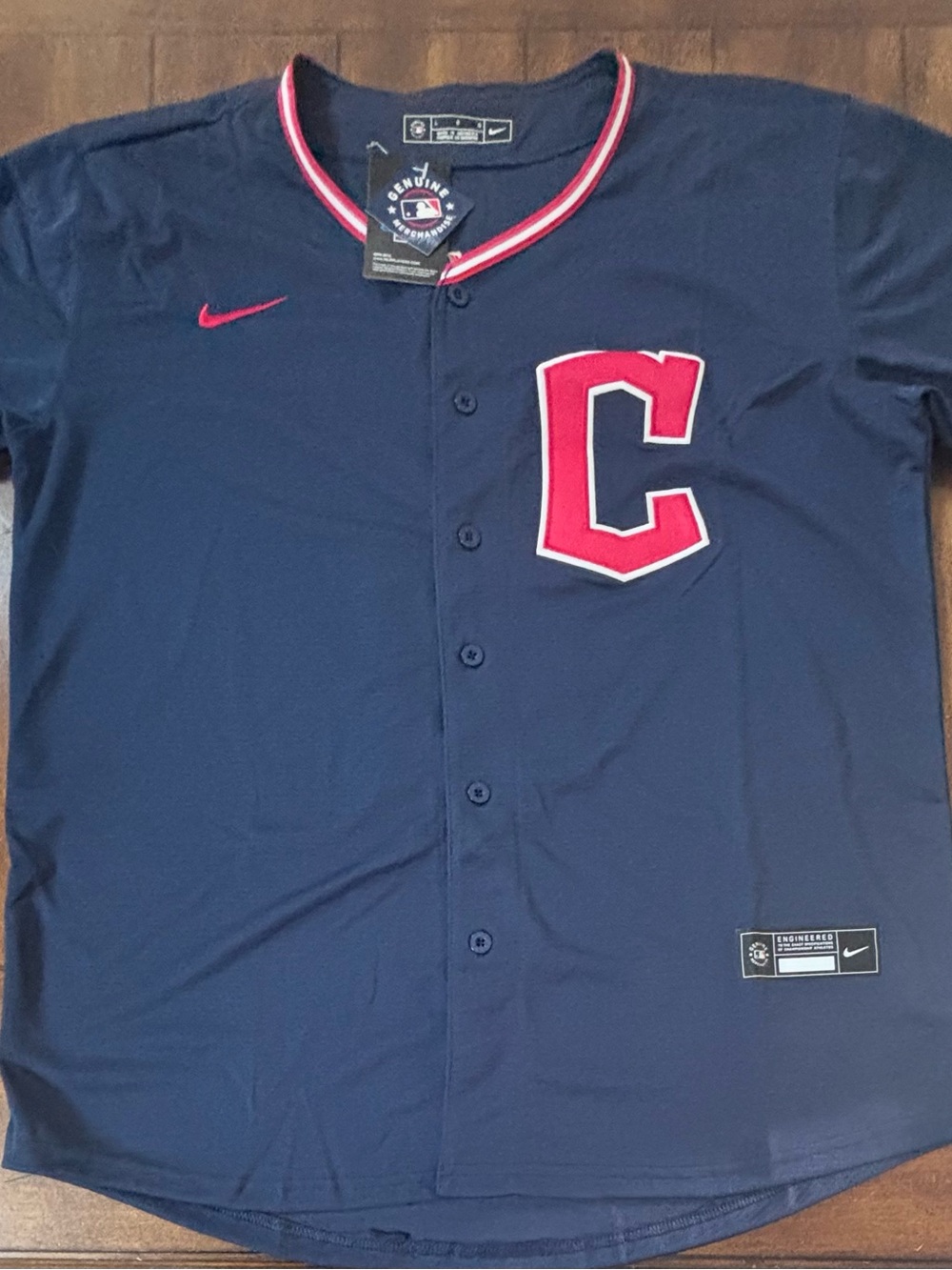 Cleveland Guardians José Ramírez Nike Alternate Jersey Adult Large NWT